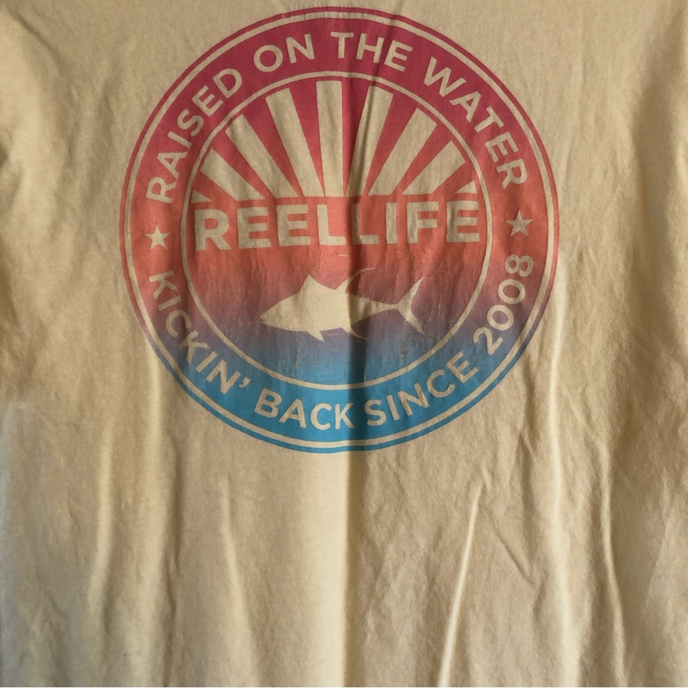 Reel Life mens tee shirt - Picture 4 of 5